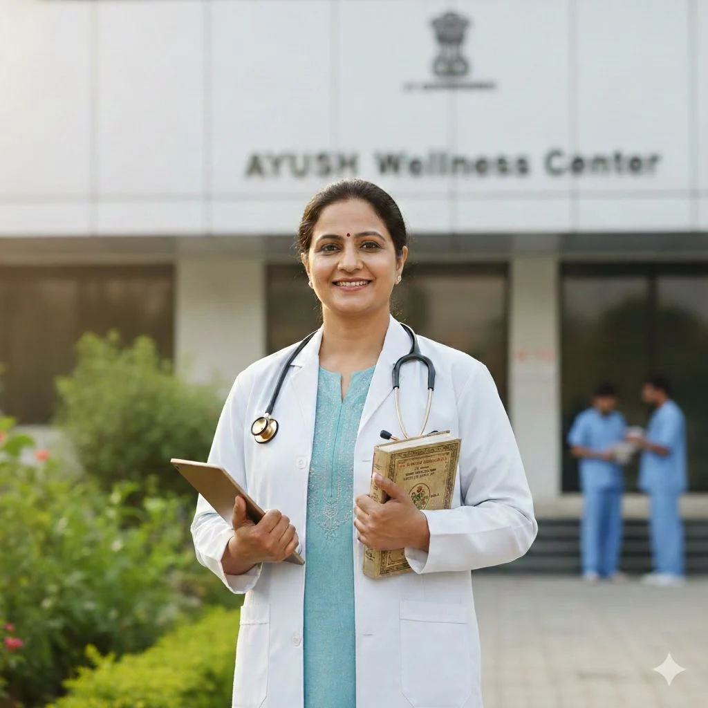 यूपी में 2026 में कौन सी भर्ती निकली है? 6 उत्तर प्रदेश स्वास्थ्य विभाग भर्ती 2026 के तहत आयुष वेलनेस सेंटर में कार्यरत महिला चिकित्सक