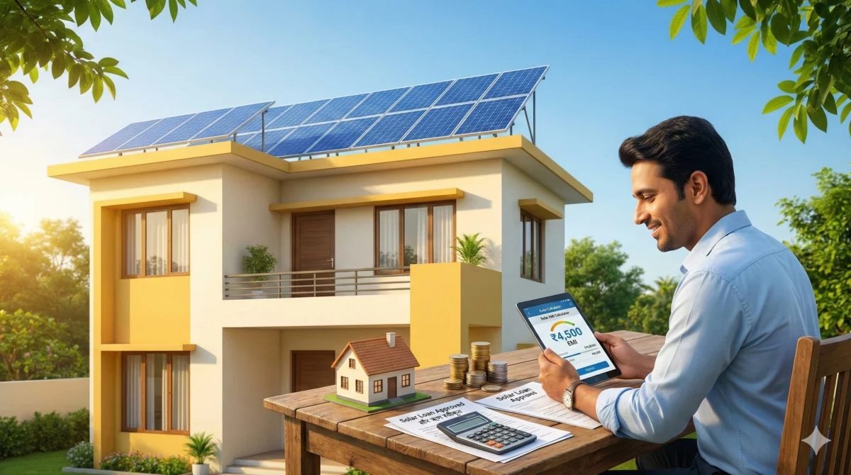 Rooftop Solar के लिए Loan comparison 2026